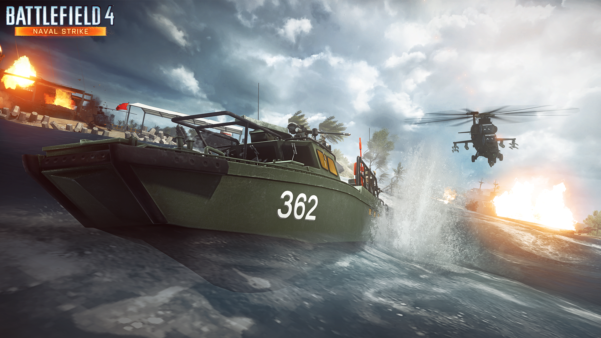 Media asset in full size related to 3dfxzone.it news item entitled as follows: DICE pubblica gli screenshot in Full HD di Battlefield 4: Naval Strike | Image Name: news20848_Battlefield 4-Naval-Strike-screenshot_4.png